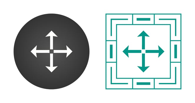Full Screen Vector Icon