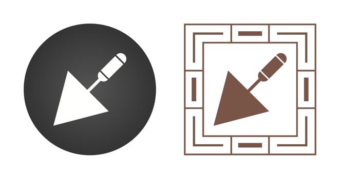 Trowel Vector Icon