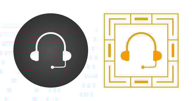 Headphones Vector Icon
