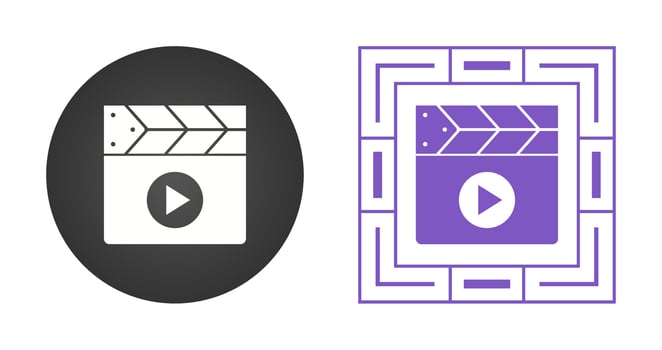 Clapperboard Vector Icon