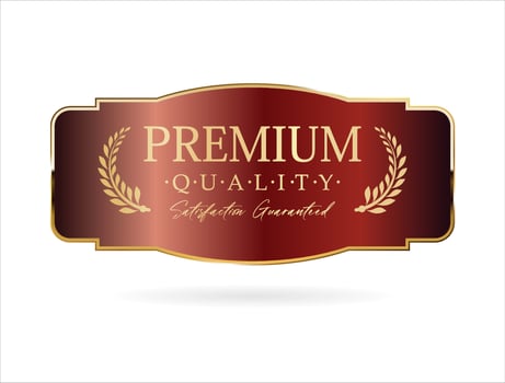 Premium quality labels and badges vector collection
