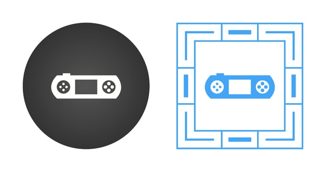 Gaming Console Vector Icon