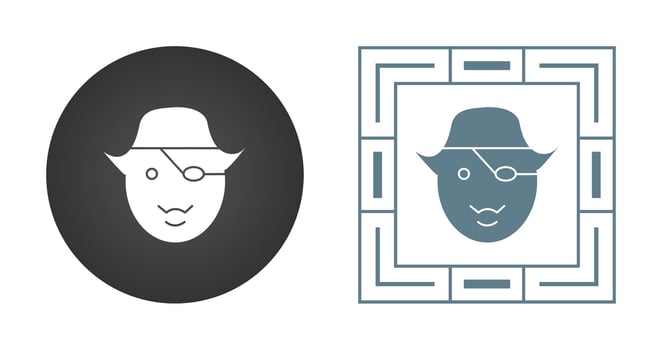 Pirate Vector Icon
