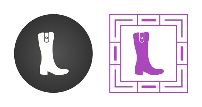 Long Boots Vector Icon