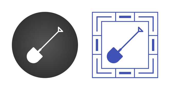 Shovel Vector Icon