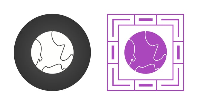 Earth Vector Icon