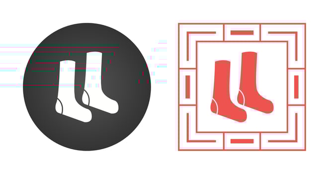 Socks Vector Icon