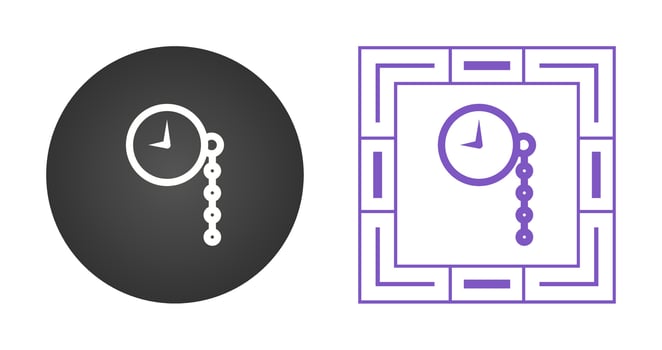 Pocket Watch Vector Icon