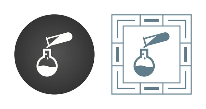 Mixing Chemicals Vector Icon