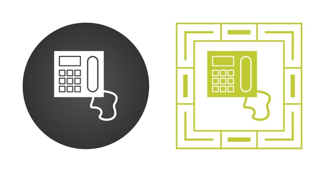 Telephone Vector Icon