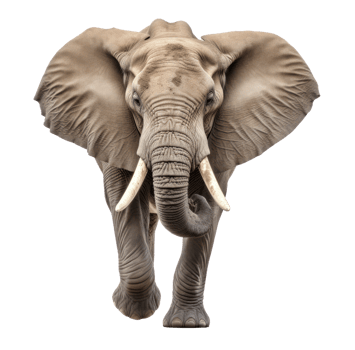 Elephant animal isolated png