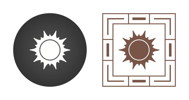 Sun Vector Icon
