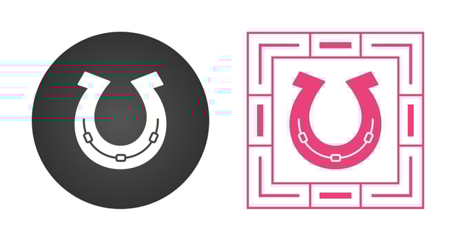 Horse Shoe Vector Icon
