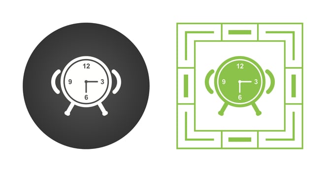 Alarm Clock Vector Icon