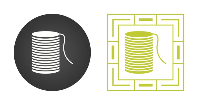 Thread Vector Icon