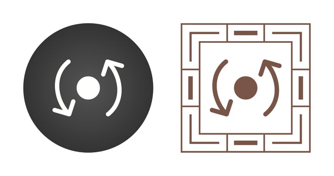 Synchronization Vector Icon