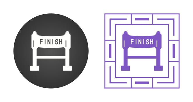 Finish Vector Icon