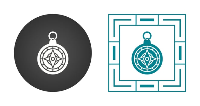 Compass Vector Icon