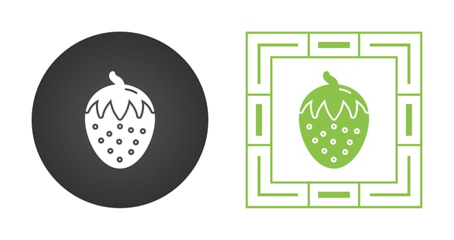 Strawberry Vector Icon