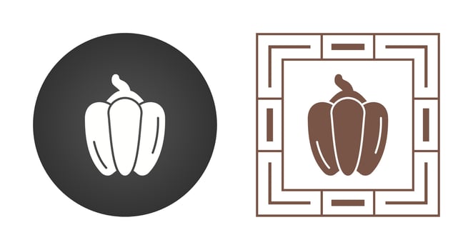 Pepper Vector Icon