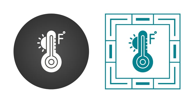 Fahrenheit Vector Icon