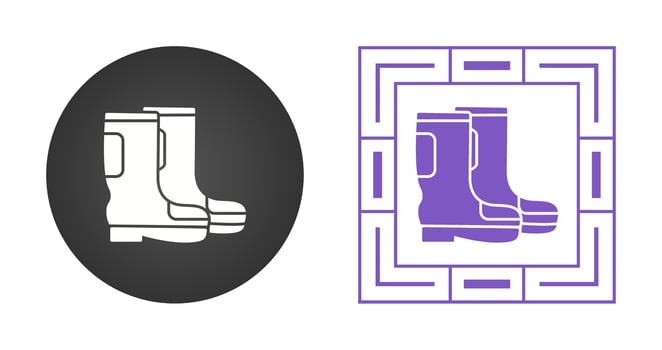 Rain Boots Vector Icon