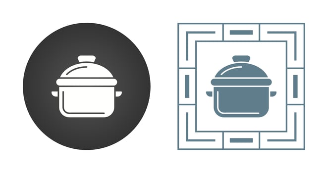 Cooking Pot Vector Icon