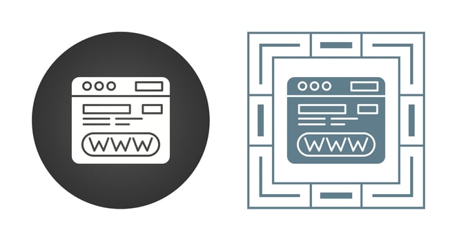 Browser Vector Icon
