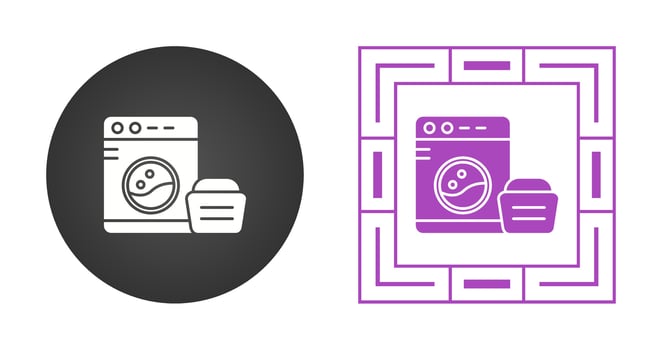 Washing Machine Vector Icon