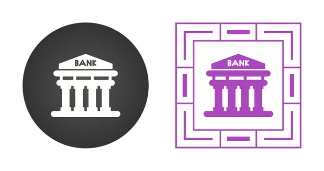 Bank Vector Icon