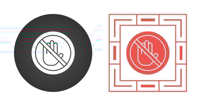 Stop Vector Icon