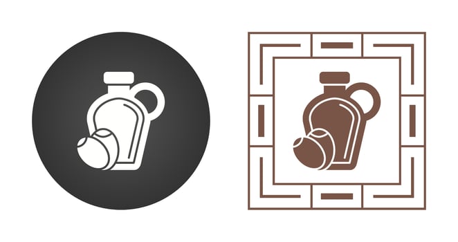 Olive Oil Vector Icon