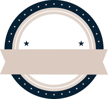 Circle Badge Element vector