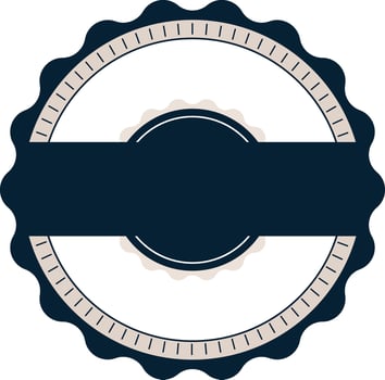 Circle Badge Element vector