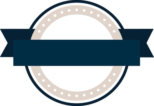 Circle Badge Element vector