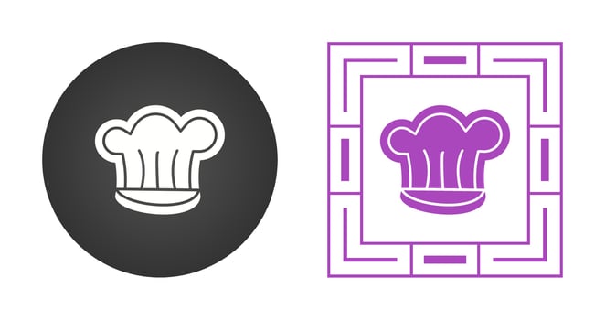 Chef Hat Vector Icon