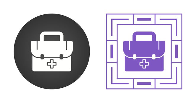 First Aid Kit Vector Icon