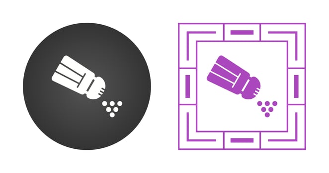 Salt Vector Icon