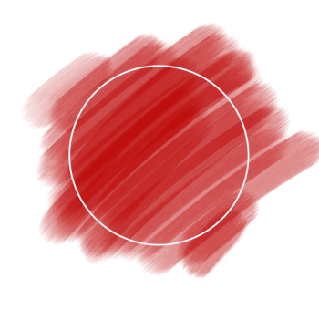 circle frame on brush stroke png