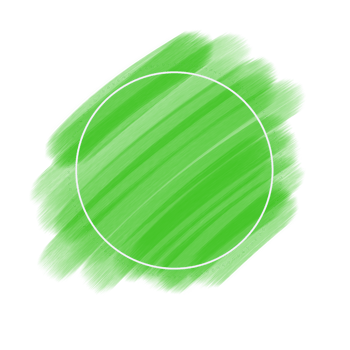 circle frame on brush stroke png