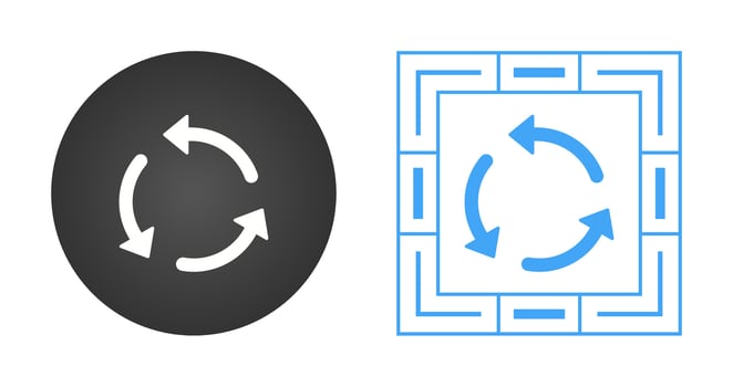 Reuse Vector Icon