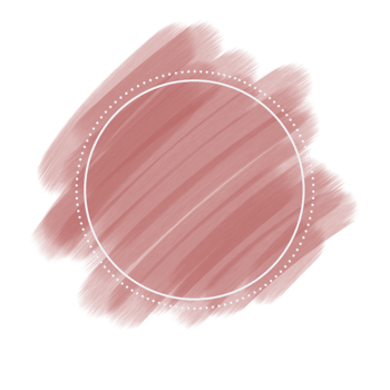 circle frame on brush stroke png