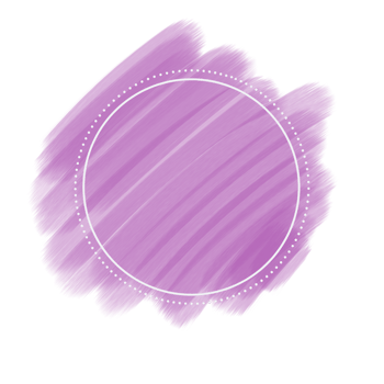 circle frame on brush stroke png