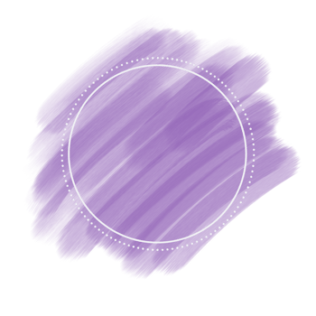 circle frame on brush stroke png