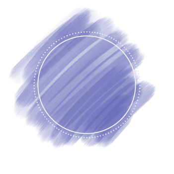 circle frame on brush stroke png