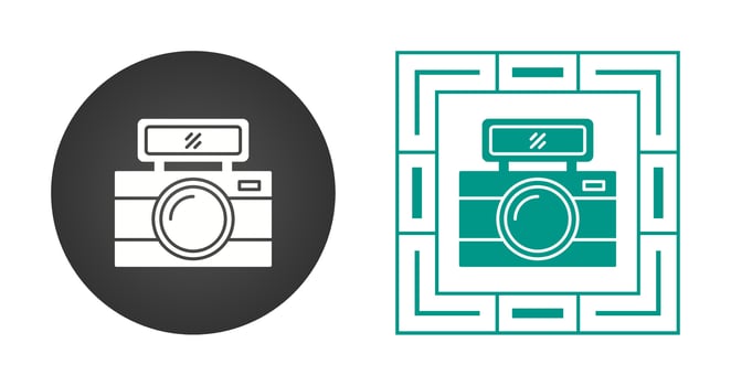 Photo Camera Vector Icon