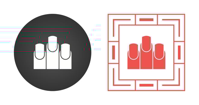 Nail Vector Icon