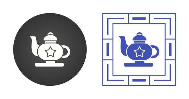 Teapot Vector Icon