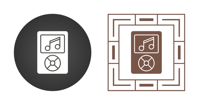 Music Player Vector Icon