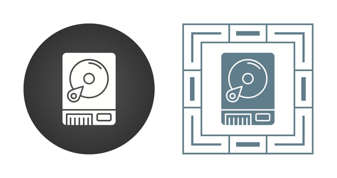 Harddrive Vector Icon